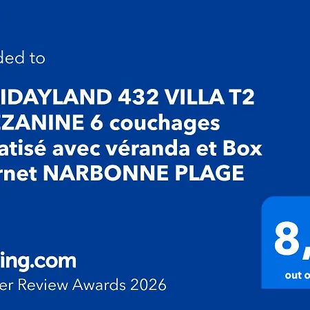 Parco vacanze Holidayland Baie Des Oliviers 36m2 1chambre Fermée 6 Couchages Ou 41m2 2chambres Fermées 7 Couchages Narbonne-Plage